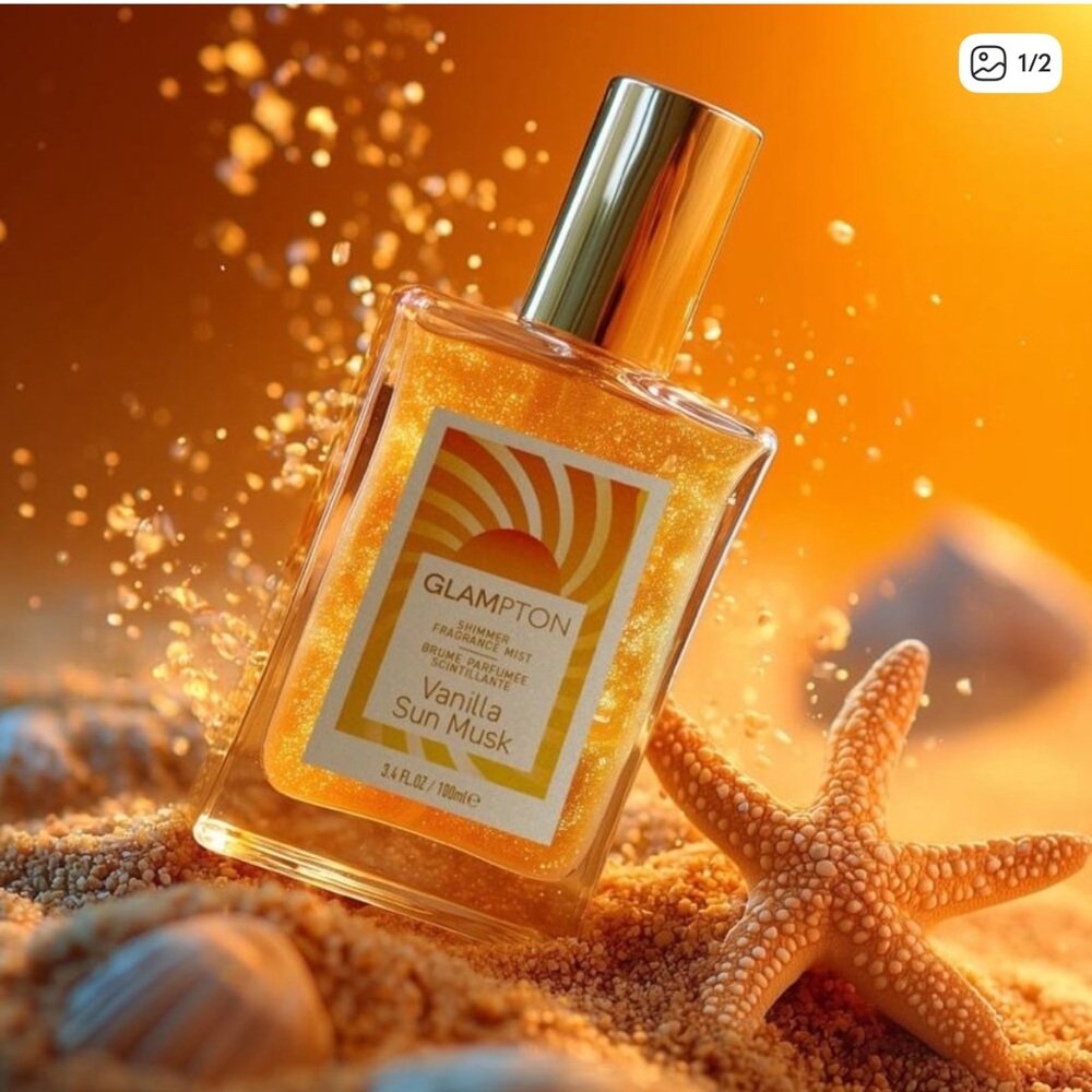 Vanilla Sun Musk Shimmer Mist — Gold